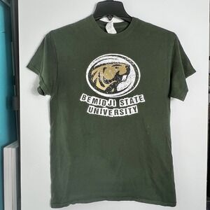 BSU Gildan Mens Small/Womens Medium Bemidji State University Beavers T Shirt